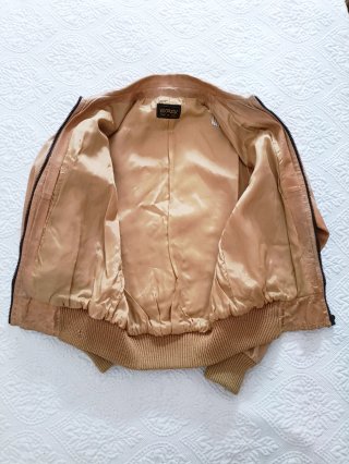 Bomber cuero auténtico Gipsy XS/S. Medidas indicad
