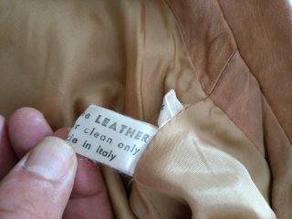 Bomber cuero auténtico Gipsy XS/S. Medidas indicad