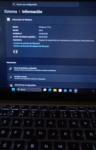 Portátil Dell Latitude5410. 512 Gb mem y 16 Gb Ram