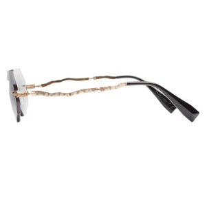 Gafas de sol KUBORAUM MASK H44 Oro/Gris