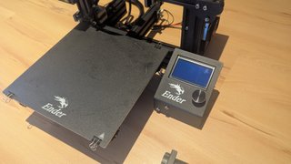 Impressora 3D Ender 3 + vidre + filament + eines