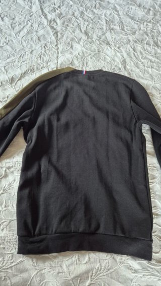 Jersey Le Coq Sportif Negro y Verde Oliva