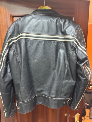 Chaqueta de cuero estilo Cafe Racer
