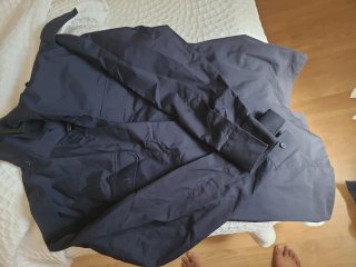 Camisa azul militar talla 42 mujer