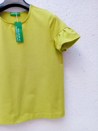 Camiseta verde United Colors of Benetton