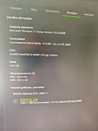PC Gaming i5 9400 16GB GTX 1060 Ti 6GB