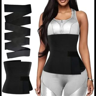 Faja Corsé Entrenamiento Negro Talla Única