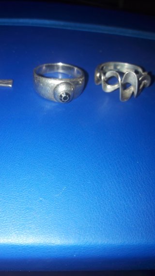 Anillos de plata antiguos