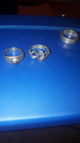 Anillos de plata antiguos