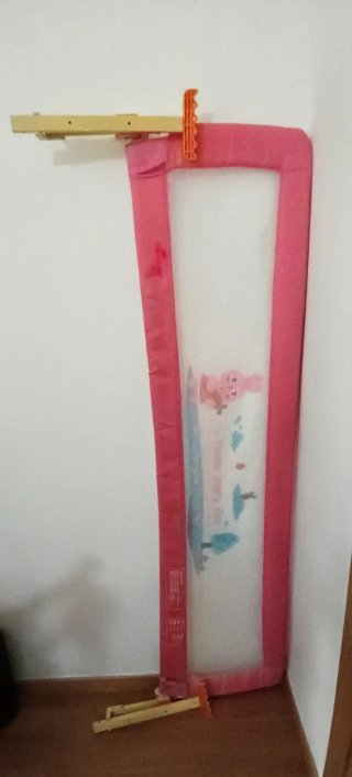 Barandilla de Cama Infantil Rosa