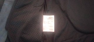 Chaqueta de cuero LEM moto sin raspones