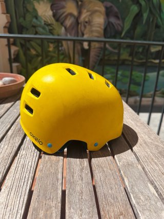 Casco Oxelo Giallo e blu