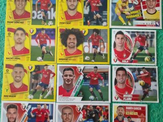 Lote cromos Osasuna CF Liga Este Panini La Liga