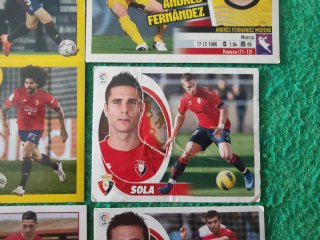 Lote cromos Osasuna CF Liga Este Panini La Liga