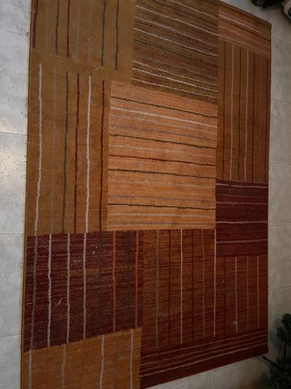 Alfombra grande diseño geométrico