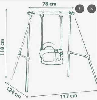 Columpio Smoby para bebé