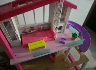 Casa de Muñecas Barbie con Accesorios