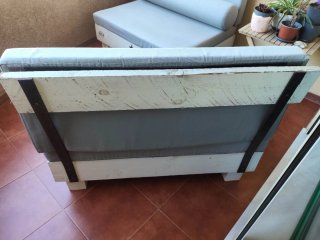 Sillones  Chill Out hechos con Palets 100*80*80