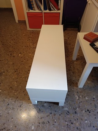 Mesa Lack IKEA blanca nueva largo 120cm