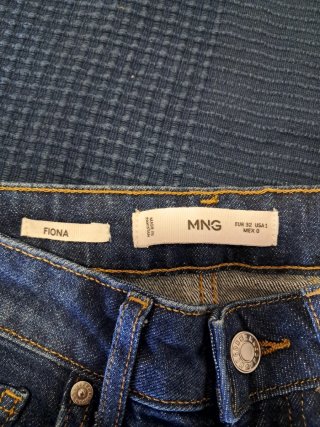 Pantalones vaqueros acampanados azules