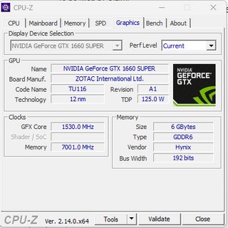 ZOTAC GeForce GTX 1660 SUPER 6GB GDDR6