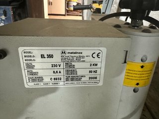 Prensa Térmica Industrial MetalnoxEL350 negociable