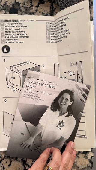 Horno Balay para piezas