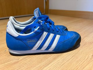 Adidas Dragon Azul y Blanco
