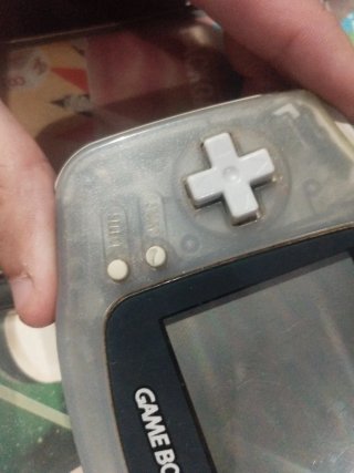 Consola Game Boy Advance Transparente + Juego V-Ra