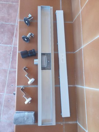 Canaleta Ducha Acero Inoxidable 80cm