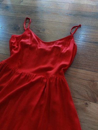 Mini abito estivo rosso