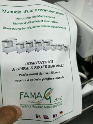 Amasadora Famag Grilletta 5kg