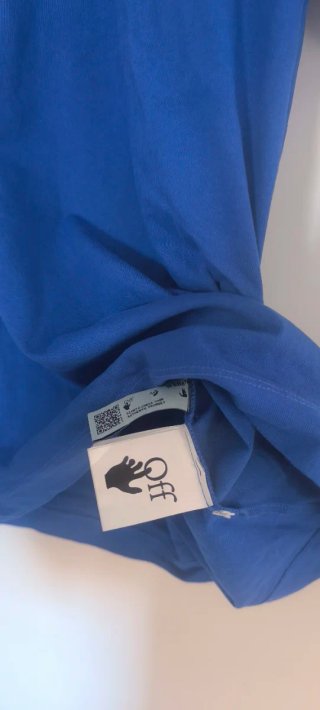 Camiseta Off-White Azul hombre perfecto estado XL