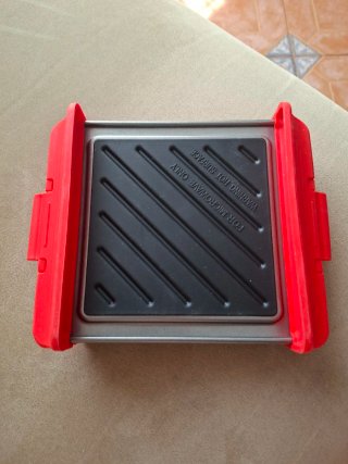 Mini plancha grill para microondas
