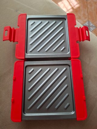 Mini plancha grill para microondas