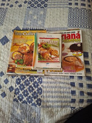 Lote revistas de culinária portuguesas