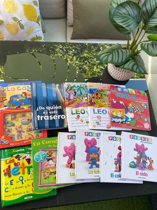 Pack de libros infantiles de 3 a 6 años.