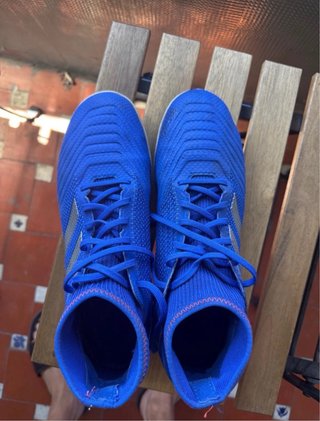 Zapatillas Adidas Predator 19.3 TF Fútbol Azul/Roj