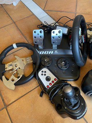 Volante Logitech G27 con recambios