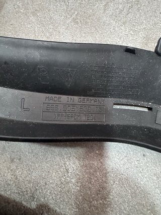 Soportes parachoques delantero Porsche 996