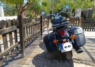 Honda VTX 1800 Cruiser Negra