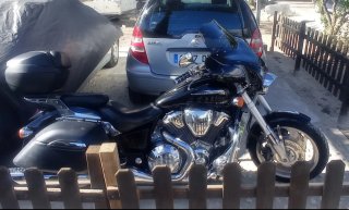Honda VTX 1800 Cruiser Negra