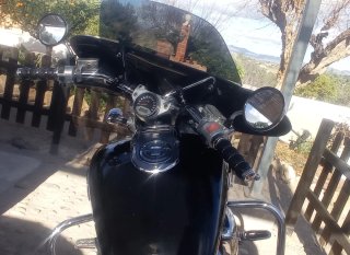 Honda VTX 1800 Cruiser Negra