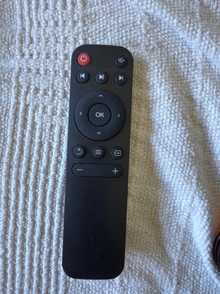 Proyector Cine Mini Naranja y Negro