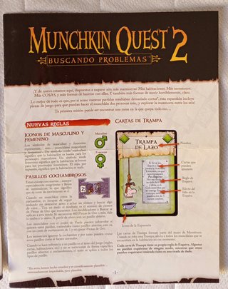Munchkin Quest + Buscando Problemas Juego de Mesa