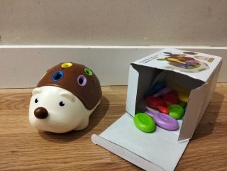 Erizo para contar números y colores