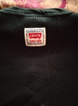 Camiseta Levi's Negra Talla S