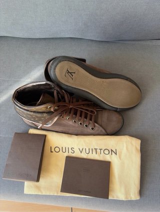 Botines Louis Vuitton Marrones
