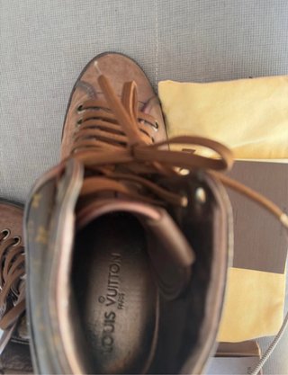 Botines Louis Vuitton Marrones