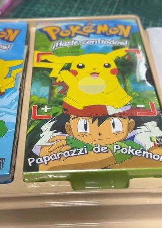 Maletin Electrico Pikachu VHS Precintados